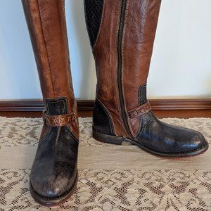 BED STU tall Leather Boots